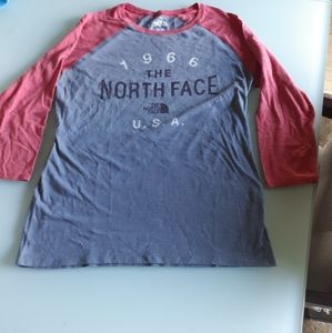 The Northface Raglan Tee